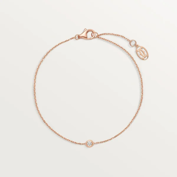 Cartier d'Amour bracelet. brilliant-cut diamond. small model