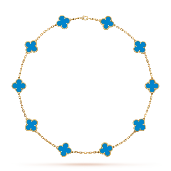 Vintage Alhambra necklace. 10 motifs