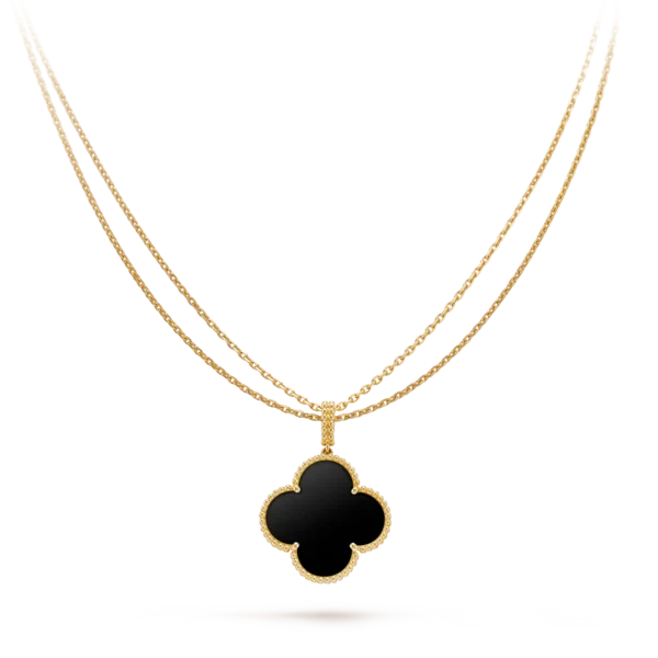 Magic Alhambra long necklace. 1 motif