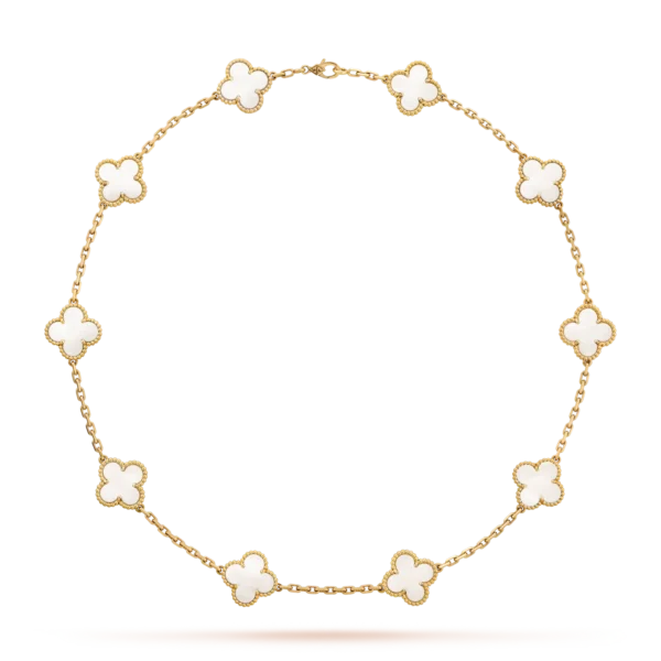 Vintage Alhambra necklace. 10 motifs