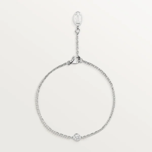 Cartier d'Amour bracelet. brilliant-cut diamond. small model