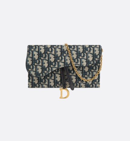 Small Saddle Pouch with Chain