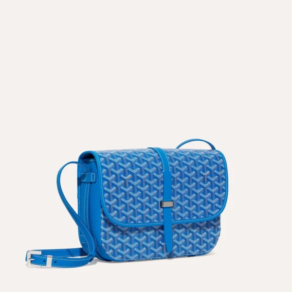 Goyard Belvedere MM Bag Sky Blue