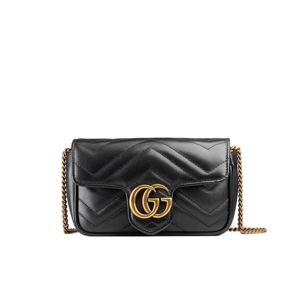 Gucci GG Marmont matelasse Leather Super Mini Bag