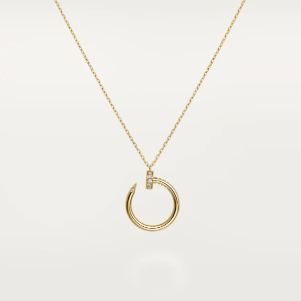 Juste un Clou pendant. diamonds