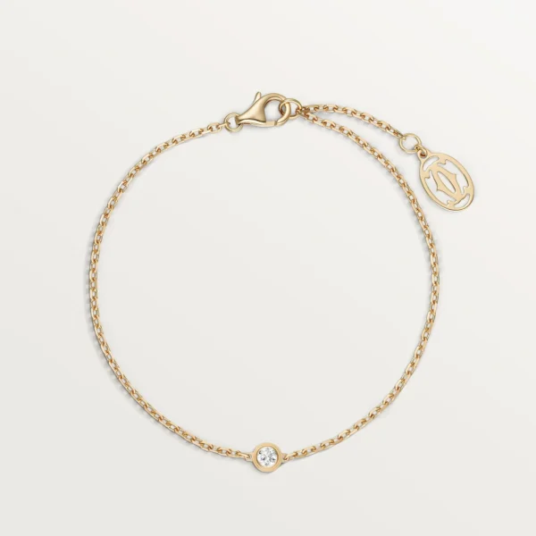 Cartier d'Amour bracelet. brilliant-cut diamond. small model